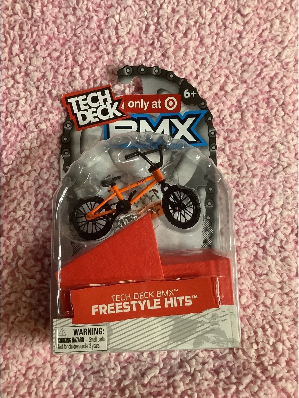 Tech Deck BMX Freestyle Hits Orange Mini Bike Toy